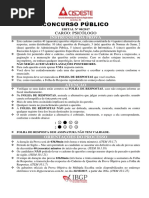 Caderno de Prova - Psicologo