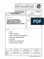 q2 - Na - 13 Postupak Izrade I Odbrane Doktorske Disertacije Nakon Kvalifikacionog Ispita - Izdanje 4