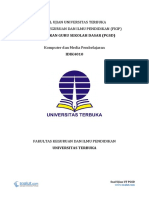 Soal Ujian UT PGSD IDIK4010 Komputer Dan Media Pembelajaran Beserta Kunci Jawaban Dan Pembahasan Soal