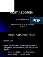 Akut Abdomen