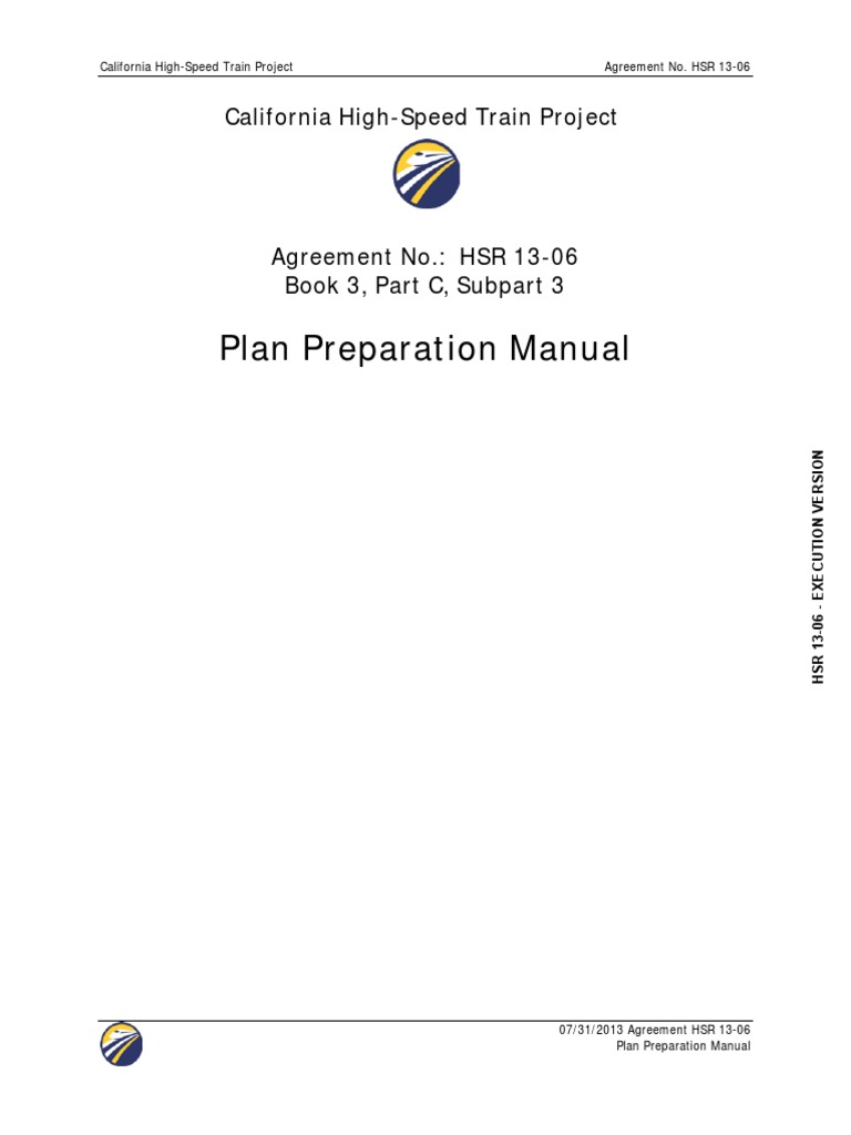 CHSTP Plan Preparation Manual | PDF | Computer Aided Design | Surveying