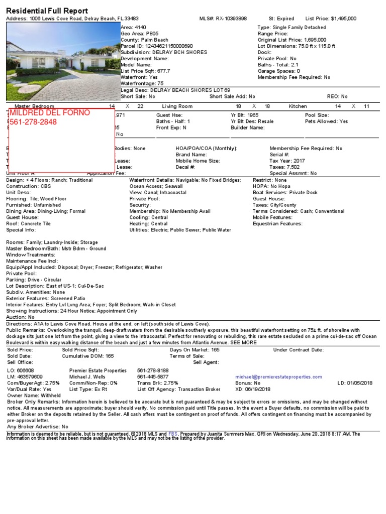 6 20 2018 Expired Listings | PDF | Short (Finance) | Spa