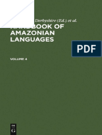 (Handbook of Amazonian Languages, 4) Desmond C. Derbyshire, Desmond C. Derbyshire, Geoffrey K. Pullum-Handbook of Amazonian Languages-De Gruyter Mouton (1998)