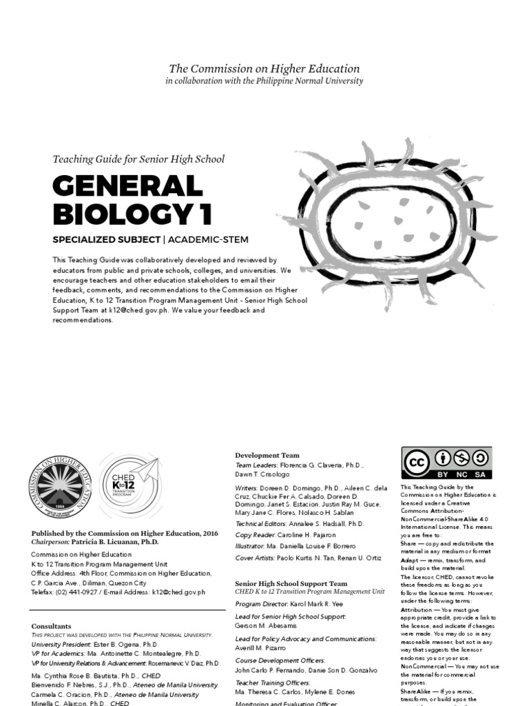 General Biology 1 | PDF | Cellular Respiration | Organelle