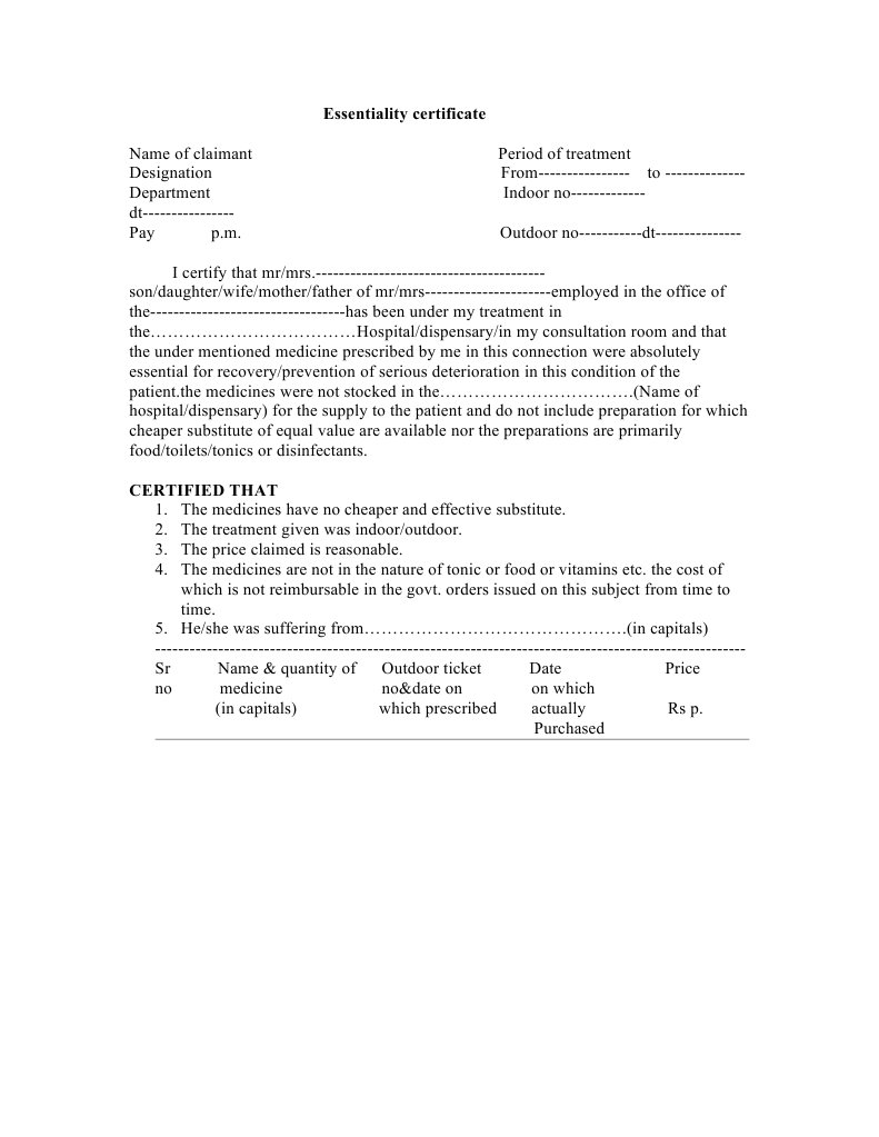 essentiality-certificate-pdf-health-care-business