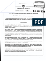 Decreto 1028 Convocatoria a Consulta