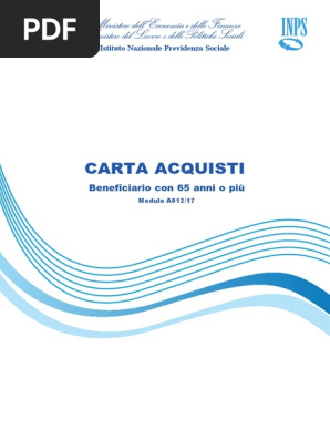 1383 Carta Acquisti Anziani Modulo A0121720161216