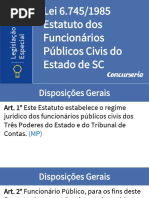 Estatuto Servidores Sc