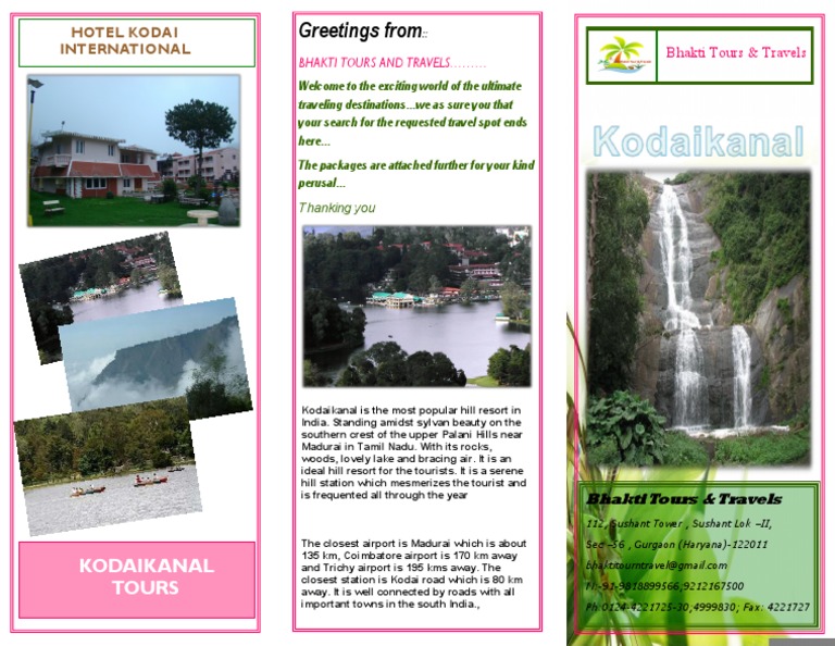 Kodaikanal BSR | PDF