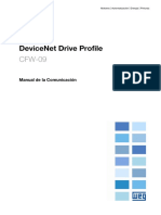 (CFW-09) Manual de La Comunicación DeviceNet Drive Profile PDF