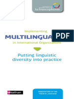 Multilingualism: Putting Linguistic Diversity Into Practice