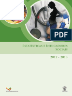 Estatisticas de Indicadores Sociais - 2012-2013