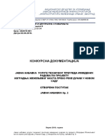 Konkursna Dokumentacija Za Tehnicki Pregled Po Projektu ZEZELJEV MOST