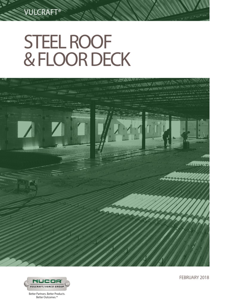 Vulcraft Steel Roof Floor Deck Manual Jun2018 Galvanization