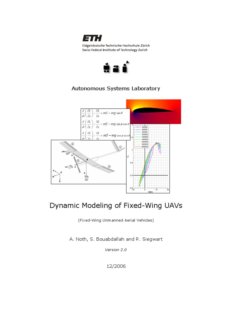 Dynamic Modeling of Fixed-Wing UAVs (12.05.2006) | PDF | Lift (Force ...