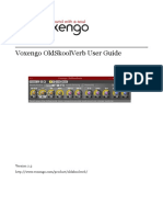 Voxengo OldSkoolVerb User Guide en PDF