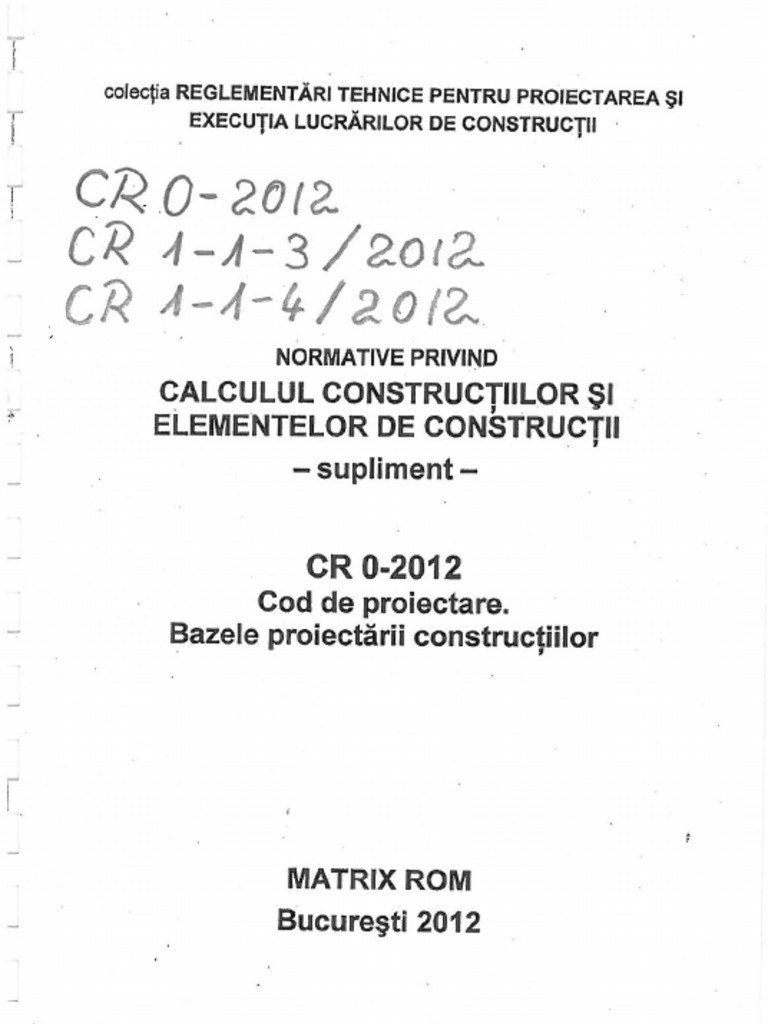 CR0 - CR 1-1-3 - 2012 PDF | PDF