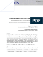 Trajetórias e Reflexões Sobre a Ed. Não Formal