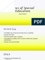 Laws of Special Education
