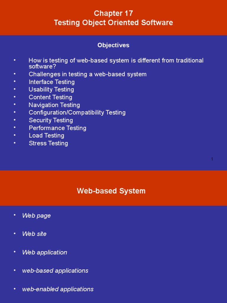 328 33 Powerpoint Slides 17 Testing Web Based Systems Chapter 17 | PDF ...