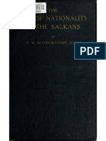 The Rise of Nationality in The Balkans by R. W. Seton-Watson