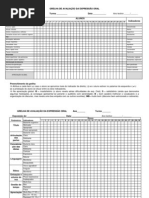 Grelhas de Avaliacao Da Expressao Oral