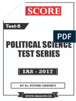 Political Science Test-05