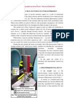 Introduction. Flutter & Flutter Suppression: Flutter Suppression by Active Control - Theory and Experiment 1