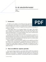 Capítulo No. 01, El Concepto de Salud y Enfermedad