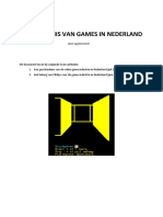 Geschiedenis Van Games in Nederland