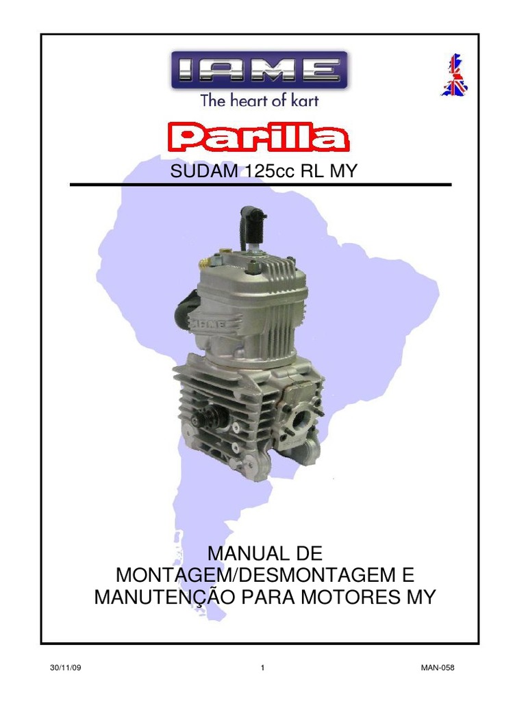 Manual de Motor Sudam 125cc | PDF