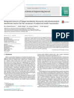 Deveci Et Al. 2016 - Integrated Process of Fungal Membrane Bioreactor and Photocatalytic Membrane Reactor