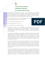 Breve História Da Economia Brasileira