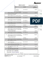 Price List I (Controllers) PDF