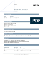 Project: (Name of The Project) : Data Protection Impact Assessment