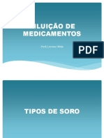 Diluição de Medicamentos