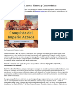 Conquista Del Imperio Azteca