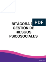Bitácora Del Proceso de Aplicación Del Protocolo de Gestión de Los Factores Psicosociales