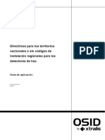 06 - Manual de Códigos Para Detectores Haz de Luz OSID