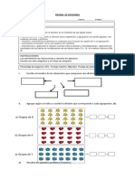 Prueba de divisiones: Ejercicios de reparto y agrupación