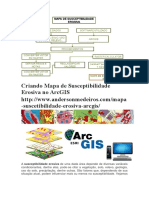 Mapa Suscetibilidade Erosiva ArcGIS