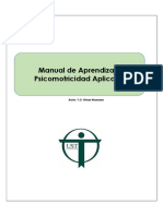 Manual de Aprendizaje Psicomotricidad Aplicada PDF