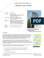 Case Study of Fire In: The Windsor Tower, Madrid