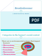 Urie Bronfenbrenner: A Bioecological Model