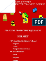 Basic Fire Fighter Training Course: Personal Protective Equipment