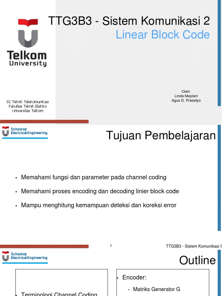 Linear Block Codes Encoding, Decoding, and Error Correction PDF