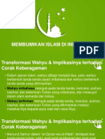 Membumikan Islam Di Indonesia