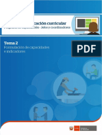 Tema 2 - Unidades de Competencia-Capacidades e Indicadores de Logro PDF