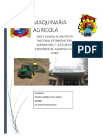 Informe de Maquinaria