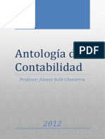 ANTOLOGIA TEORICA  Contabilidad